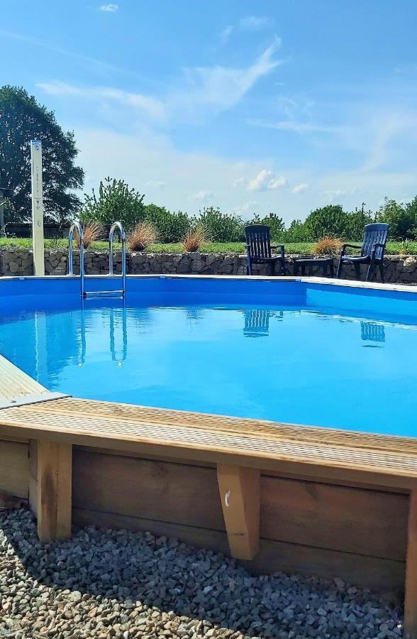 Beautiful 2 Bed Cottage With Swimming Pool Pagéas Exterior foto